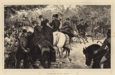 Rotten Row v sezóně od Basil Bradley